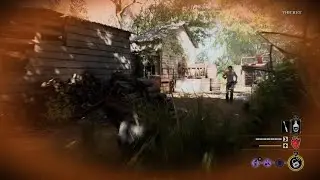 That chainsaw scraped my back