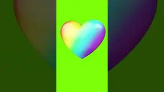 Green Screen 3D Heart Effects 