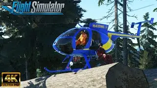 Could You Land Here? | MD 500 E | Alaska Operations Pt.2 | MSFS 2020