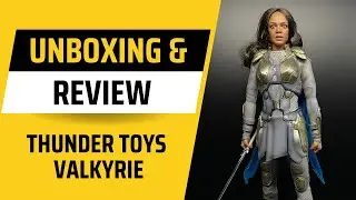 Thunder Toys Valkyrie (Thor Ragnarok) 1/6 Scale Figure Unboxing and Review