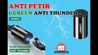 BUAT WIFI RT RW NET AMAN DARI PETIR ! uGreen Konektor LAN Extender Antri Petir