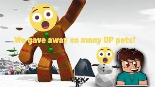 We gave away so many OP Pets! - Saber Simulator Giveaway