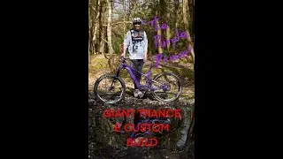 Rob Warners Giant Trance E Custom AKA the 'Purple Prince'