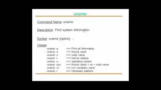 Unix/Linux Basics: 3 Working in Unix Environment (part 1/2)