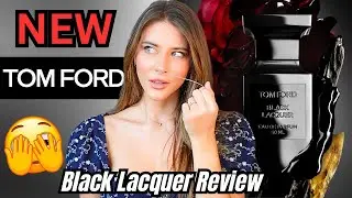 NEW TOM FORD BLACK LACQUER FRAGRANCE FIRST IMPRESSIONS: VINYL & INK in a perfume?