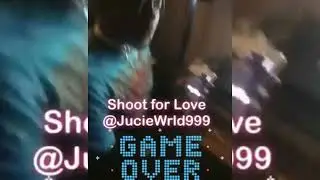 Juice WRLD listening to his song "Shoot For Love" (2017)