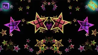 After Effects Tutorial_ Rotating Colored Stars Background in After Effects.