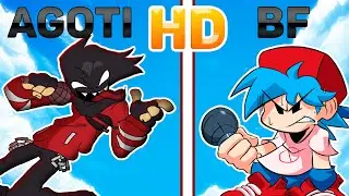 Friday Night Funkin' - VS HD Agoti | CUTSCENES + SECRET SONG (FNF HD Mod Hard/FNF HD Version)
