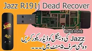 Jazz Wingle (R191J) Dead Recover in just five minuets | How to Recover Jazz Dead Wingle | Youtubians
