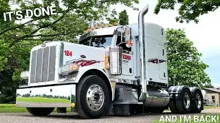 This Project Truck Is COMPLETE ! Check Out This Big PETERBILT All Dressed Up & Fancy ! [STEVENSLTD]