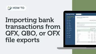 Importing bank transactions from QFX, QBO, or OFX file exports | MoneyMinder