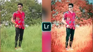 Blue And Red Tone Effect  Lightroom Photo Editing || Preset Download Free || Nk Editing ||
