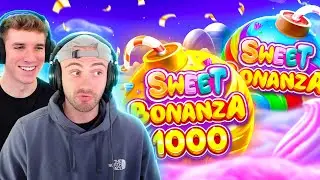 WE PLAYED BOTH SWEET BONANZAS WITH $150,000!