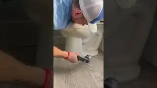 How to fix a wobbly toilet! 
