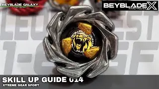 Teste do combo do SKILL UP GUIDE 014 - LEON CREST 1-60GF [Beyblade X ベイブレードX]