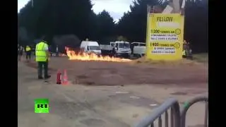 Момент взрыва в пригороде Парижа попал на видео