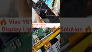 🔥 Vivo Y51 New Display Light Jumper Solution 🔥 