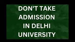 Options other than Delhi University | What to do if couldn't get DU ? #Delhiuniversityadmission2023
