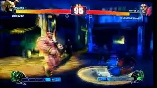 Street Fighter IV : Ranked Match 1