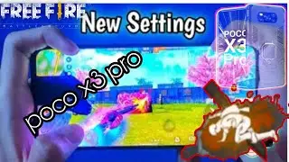 New update setting free fire🔥 poco x3 pro  free fire🔥 game 🎮play test