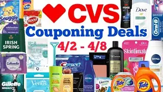 CVS Couponing Deals (4/2-4/8) FREE MONEYMAKER CHEAP Items