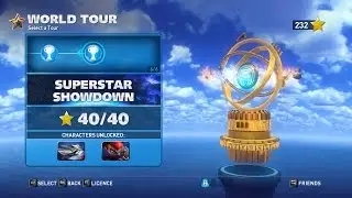 SASRT - Superstar Showdown, World Tour Walkthrough 4 Stars (PC)