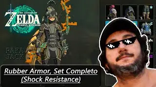 Zelda TotK - Rubber Armor, Set Completo (Shock Resistance)