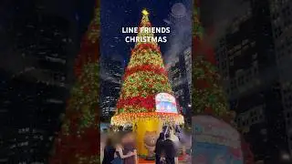 Line Friends with Snow at Suntec City