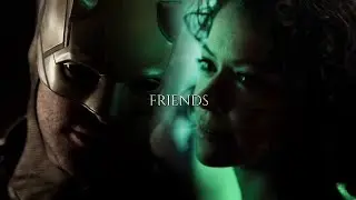 matt murdock & jennifer walters || friends