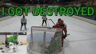 Cornell vs Penn U... GoPro Hockey Goalie