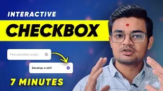 Interactive CheckBox in UI Design | Figma Prototyping | Figma in Hindi