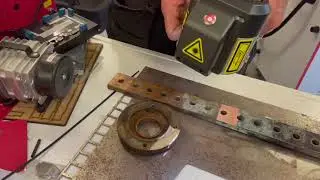Laser beam metal cleaning