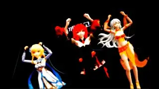 (MMD Genshin Impact X Oc) Renee, Lumine and Fay~ The Baddest