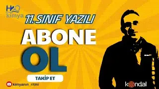 11. SINIF KİMYA SENARYO SORULARI VE YAZILIYA HAZIRLIK