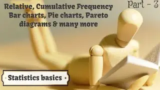 Statistics basics Part -3 (Bar charts, Pie charts, Pareto diagrams etc)