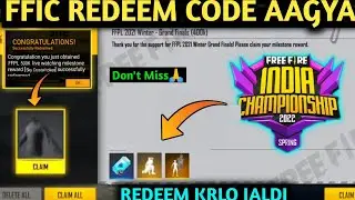 FREE FIRE REDEEM CODE TODAY | 26 FEBRUARY REDEEM CODE FREE FIRE | FF REDEEM CODE TODAY