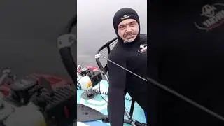 Катаюсь. Сапборд с бензиновым мотором.
