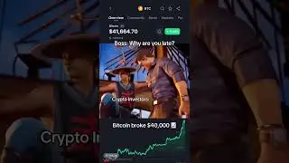 I'm the BOSS now!  #crypto