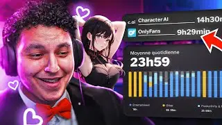 JE REAGIS A VOS TEMPS D'ECRAN 😭(23H/JOUR à DRAGUER une IA ???💀)