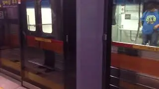 21JUN2018 Seoul Metro Line 3 Seoul Metro 3000 (2nd Gen) at Chungmuro Station