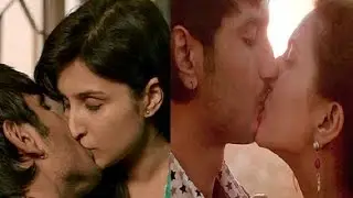 Parineeti Chopra & Sushant Singh Rajput | Kissing Scene