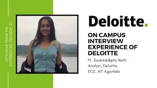 Deloitte Interview Experience for freshers | How to crack Deloitte Interview | #bigfour #deloitte