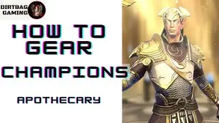 HOW TO GEAR APOTHECARY | RELENTLESS | Raid Shadow Legends Gear Guide