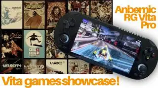 RG Vita Pro PS Vita Emulation Test (Vita3K Showcase)