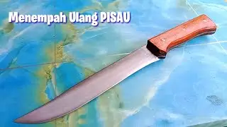Menempah ulang Golok Menjadi PISAU