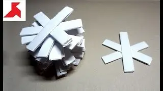 DIY – How to Make EASY SHURIKEN (Ninja Star) from Paper A4