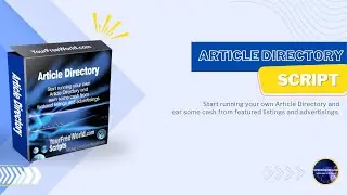 PHP Article Directory Script Admin area - How to Use
