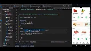Flutter Grocery Shop ECommerce App | Flutter UI | Flutter App Development | PART 2