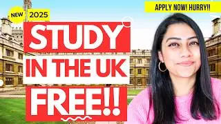BEST UK SCHOLARSHIPS 2025 | HURRY APPLY NOW! | Study in the UK for International Students