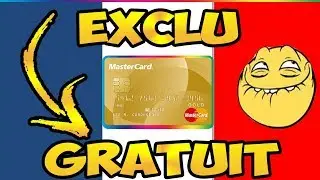 COMMENT AVOIR UNE CARTE MASTERCARD, VISA GRATUITEMENT